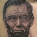 Tattoos - Abraham Lincoln Portrait Tattoo - 50793
